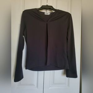 Coolwear Women's Size Medium Black Long Sleeve Top